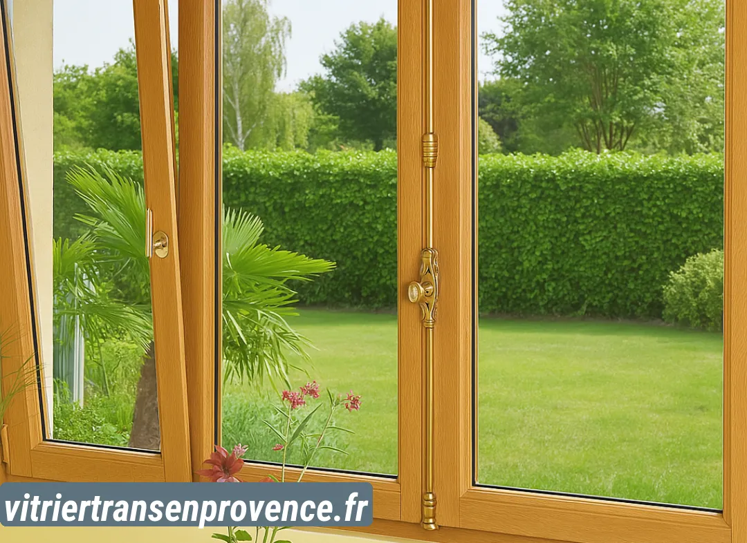 Installation de fenêtre en bois sur mesure Trans-en-Provence